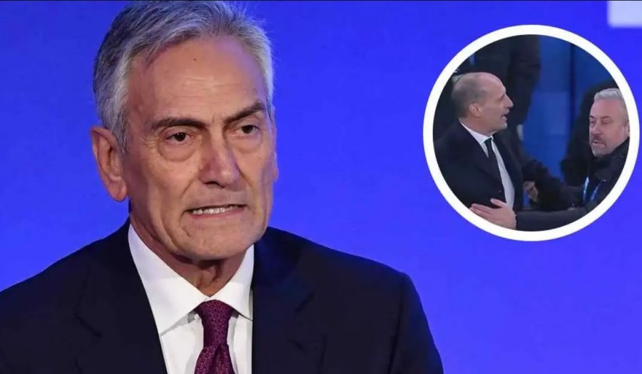 Presidenti i Federatës Italiane të Futbollit, Gravina për incidentin mes Alegrit dhe Orialit: Turp!