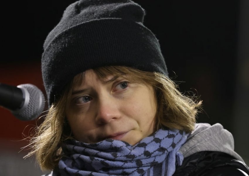Greta Thunberg arrestohet në Londër për mbështetje të të burgosurve palestinezë në grevë urie