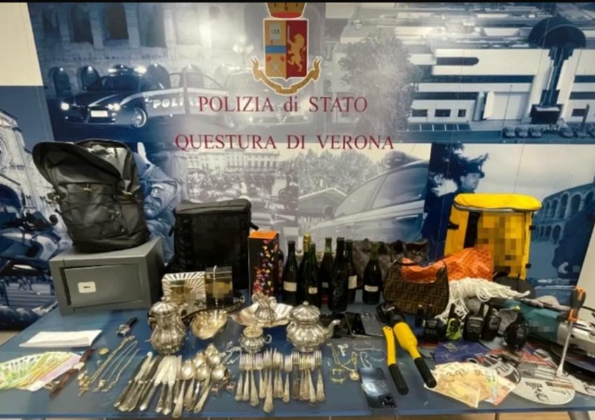 Vidhnin shtëpitë në Verona, arrestohen 4 shtetas shqiptarë