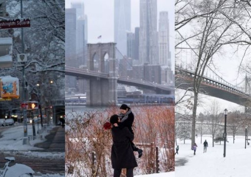Stuhi dëbore në New York, shpallet gjendja e jashtëzakonshme, anulohen fluturimet në 3 aeroportet kryesore