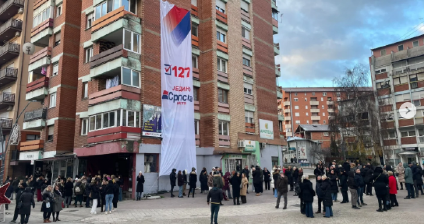 Lista Serbe nis votimin kolektiv në Mitrovicën e Veriut