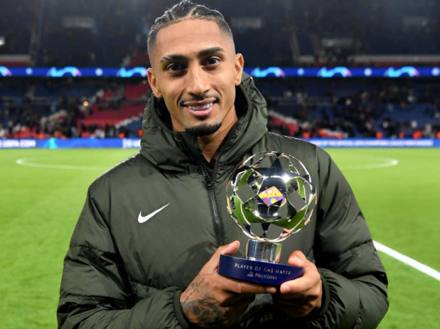  ‘Globe Soccer Awards’/ Raphinha shpallet lojtari më i mirë i sezonit në La Liga