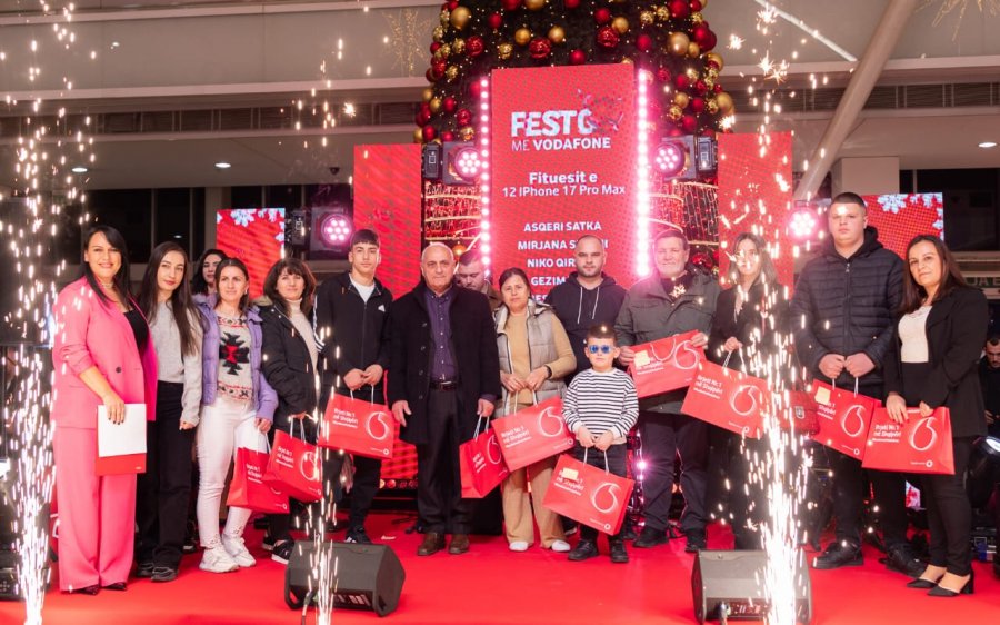 'Fito me Vodafone', shpall fituesit e llotarisë së përvitshme