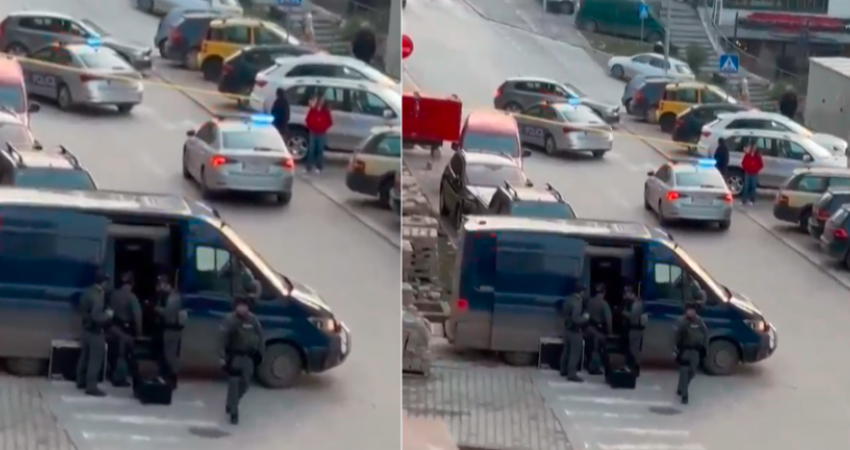 Forca të shtuara të policisë në Rrugën B në Prishtinë, raportohet për një mjet të dyshimtë