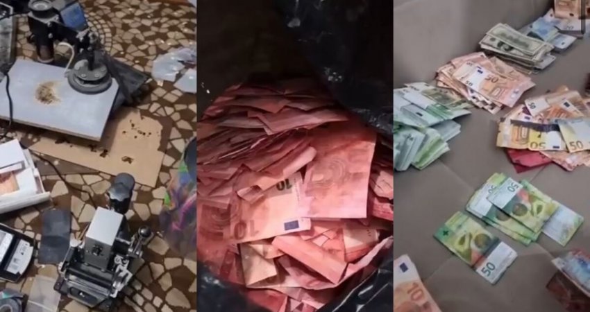 Aksioni “Vardar” zbulon grupin që falsifikonte para për në Kosovë dhe shtetet e tjera