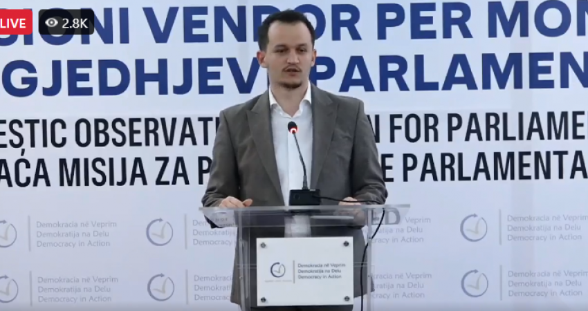 Rezultatet preliminare të DnV: VV 40.4 %, PDK 21.7 % dhe LDK 17.5 %