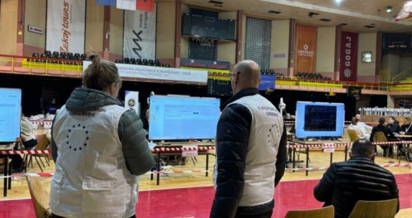 Misioni i BE-së po vazhdon ta monitorojë numërimin e votave: Vëzhguesit i kemi në mbarë Kosovën