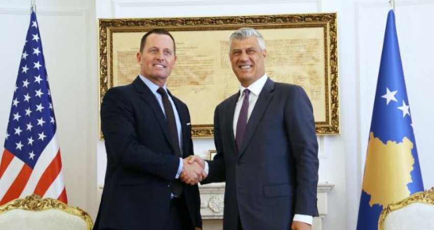 Grenell uron pavarësinë Kosovës: Hashim Thaçi, ati themelues i shtetit, s’është aty duke festuar – kjo duhet të marrë fund