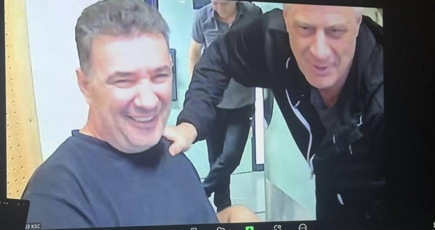 Hagë: Publikohet një foto e Thaçit me Haxhi Shalën në Ditën e Pavarësisë së Kosovës