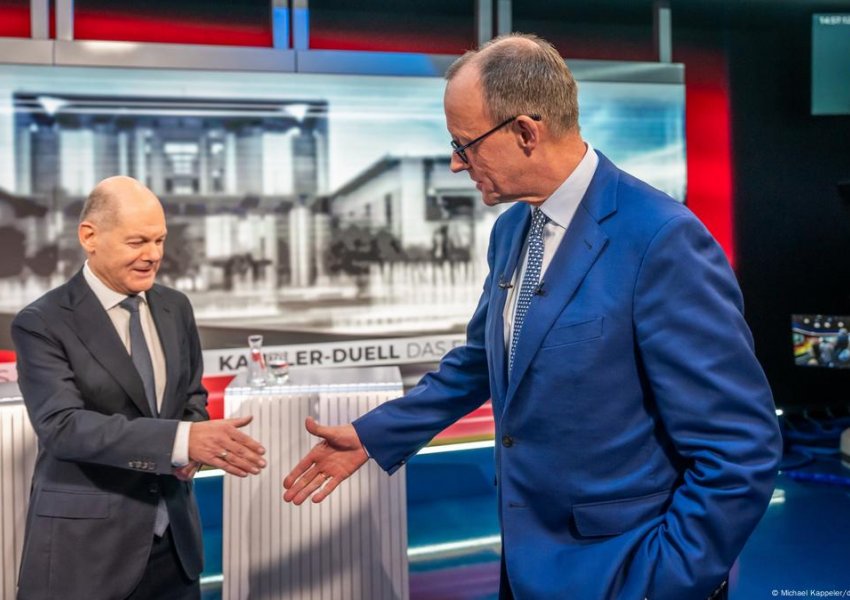 Olaf Scholz pranon humbjen, i uron fitoren rivalit konservator, Merz
