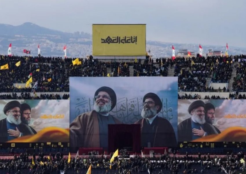 Turma të mëdha mblidhen për funeralin e liderit të Hezbollahut, Nasrallah