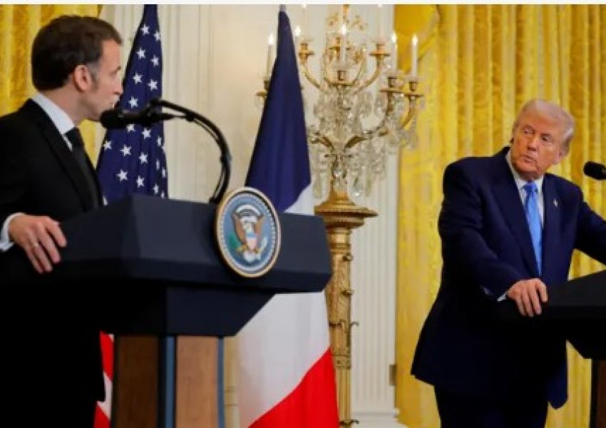 Në koferencë me Macron, Trump: Kjo është koha e vetme për t’i dhënë fund luftës  