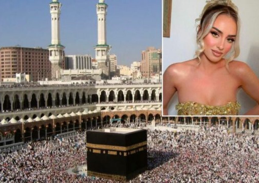 Në prag Ramazani, këngëtarja kosovare poston foto nga Meka
