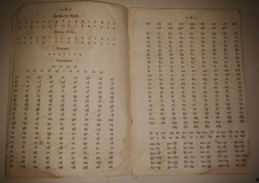 Abetarja e parë në gjuhën shqipe u botua para 128 viteve