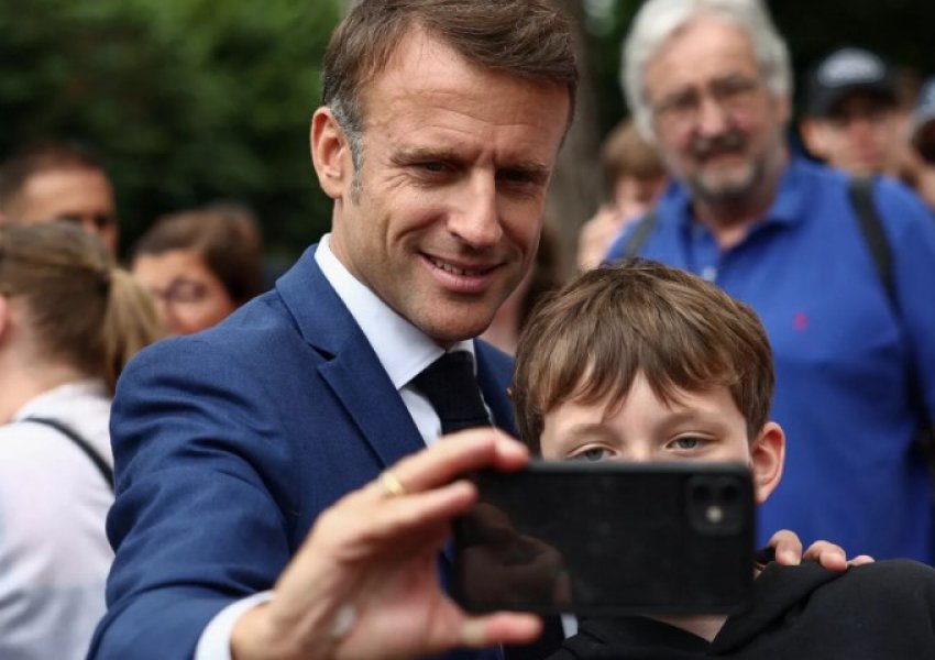Mesazhet strategjike që Macron ndau në rrjetet sociale nga takimi me Trump por jo vetëm
