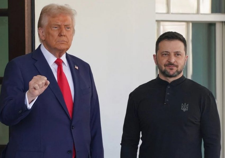 Zelensky mbërrin në Shtëpinë e Bardhë, mirëpritet nga Trump 