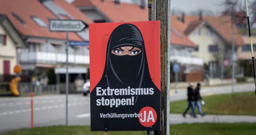 Hyn në fuqi “ndalimi i burkës” në Zvicër, gjobë një mijë franga kush s’e respekton