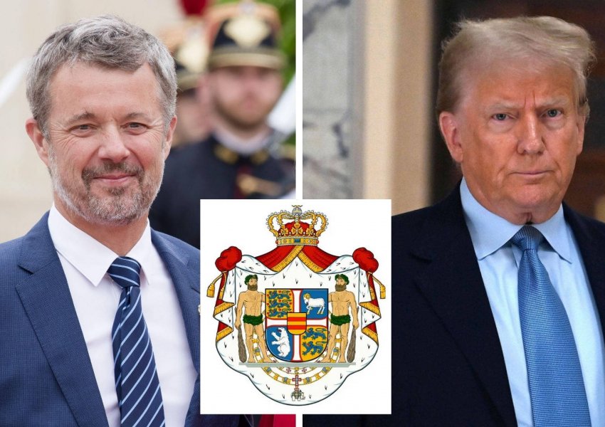 Danimarka ndryshon stemën mbretërore pas propozimit të Trump-it për të blerë Grenlandën