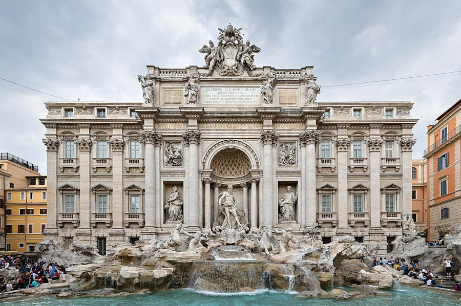‘Fontana di Trevi’ ‘mbledh’ 1.6 milionë euro monedha gjatë vitit 2024