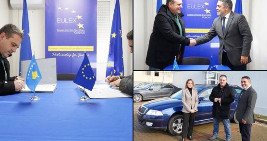 EULEX i dhuron veturë IML-së 
