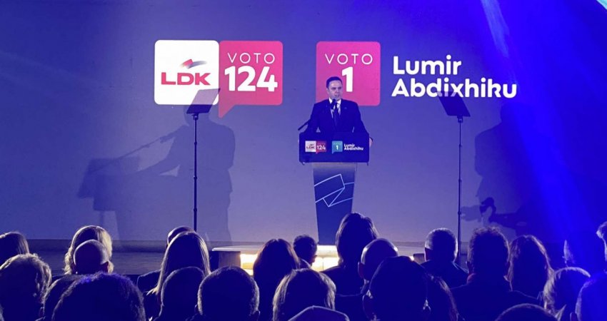 Abdixhiku në Prishtinë: LDK është partia e ndryshimit, ne do ta çojmë Kosovën përpara 