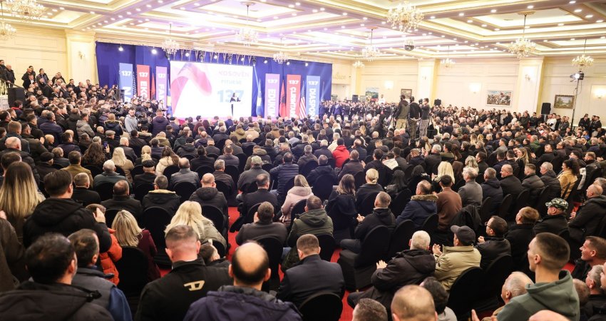 Haradinaj: PO-ja e madhe e Rahovecit për Kosovën Fituese na jep forcë mos me u ndalë
