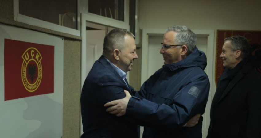 Hamza viziton OVL-në e UÇK-së, i ofron mbështetje kryetarit Gucati