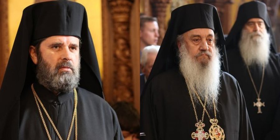 Dy Mitropolitët e Kishës Ortodokse vizitojnë në spital kreypeshkopin Janullatos