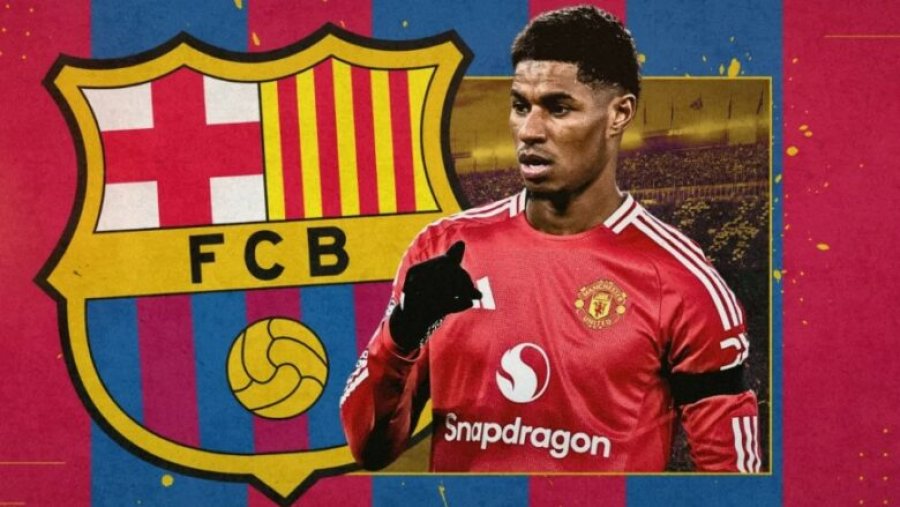 Barcelona negocion në Lisbonë për Marcus Rashford