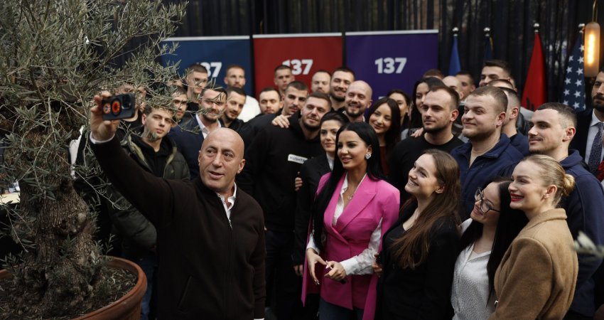 Haradinaj takohet me të rinjtë e Kosovës: Energjia që na duhet drejt fitores