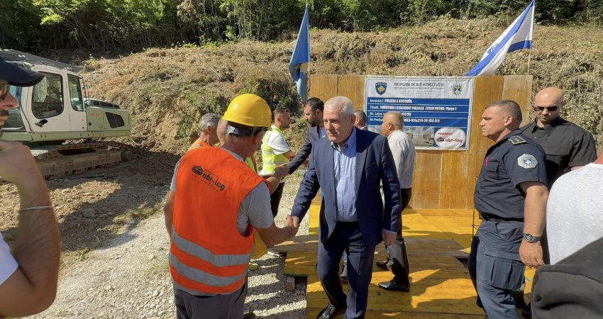 Hidhet gurthemeli i stacionit të ri të Policisë në Zubin Potok, Sveçla: Burim i sigurisë e adresë e raportimit