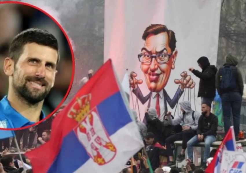 Përkrahu protestat e studentëve/ Ish-ministrja e Vuçiç sulmon Djokoviç: Ai është nga Kosova, mbështet shtetet që e duan pavarësinë e atij vendi  