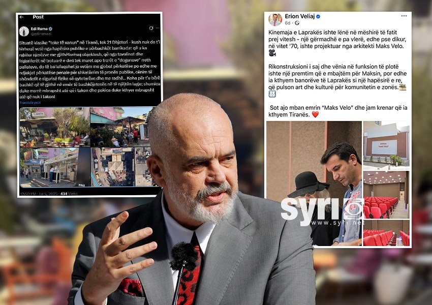 Rama zë vendin e Veliajt dhe nis demaskimin: 'Toka të xanun' në zemër të Tiranës