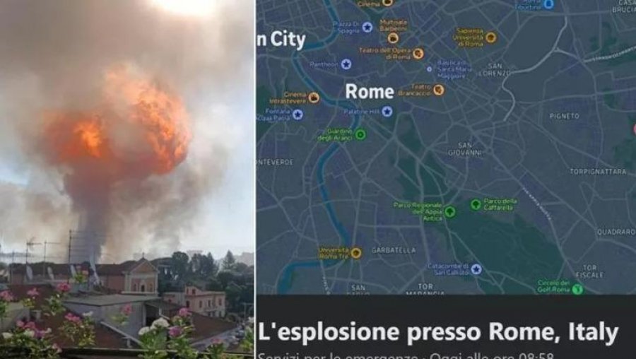 Shpërthimi i karburantit në Romë, dyshohet për gabim njerëzor