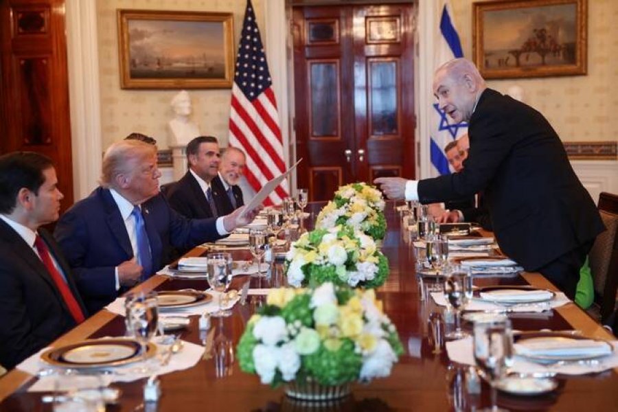 Netanyahu surprizon Trumpin me letrën e nominimit për Çmimin Nobel për Paqen