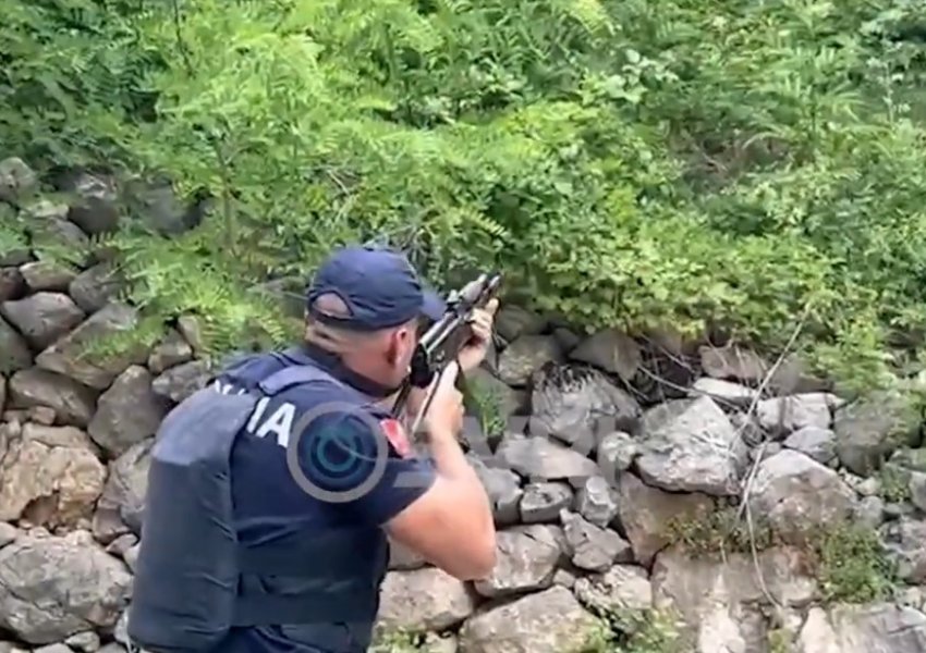 Pamje si skena lufte, ç’po ndodh në Theth? Policët të armatosur me kallashnikovë