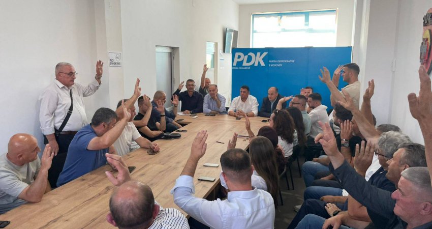 PDK-ja prezanton kandidatin e saj për kryetar të Suharekës