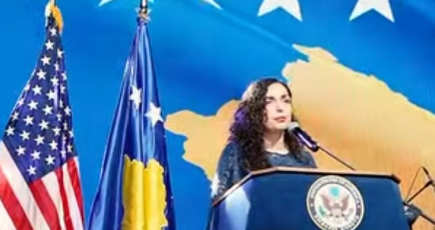 Presidentja Osmani në Washington: Vuçiq flet si rosë dhe sillet si rosë – ka zgjedhur anën e Putinit