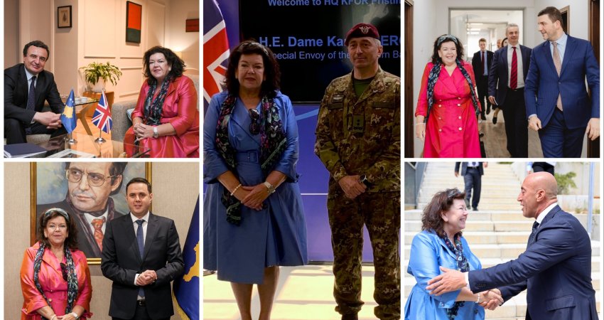 Ambasada britanike: Karen Pierce diskutoi në Kosovë për formimin urgjent të qeverisë