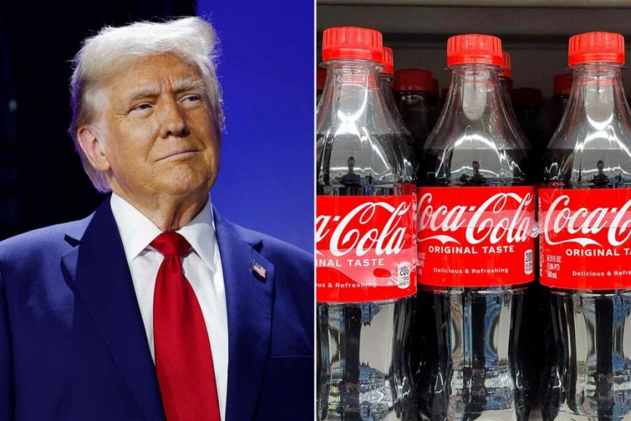 'Është thjesht më e mirë!', Trump jep lajmin se Coca-Cola do të ndryshojë përbërësin kyç të pijes në SHBA