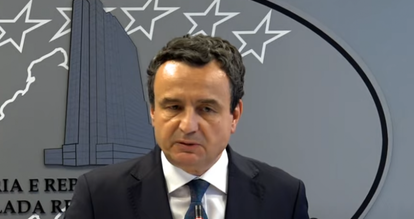 Kurti për marrëveshjen me Limajn: Shpresoj të arrihet këtë javë