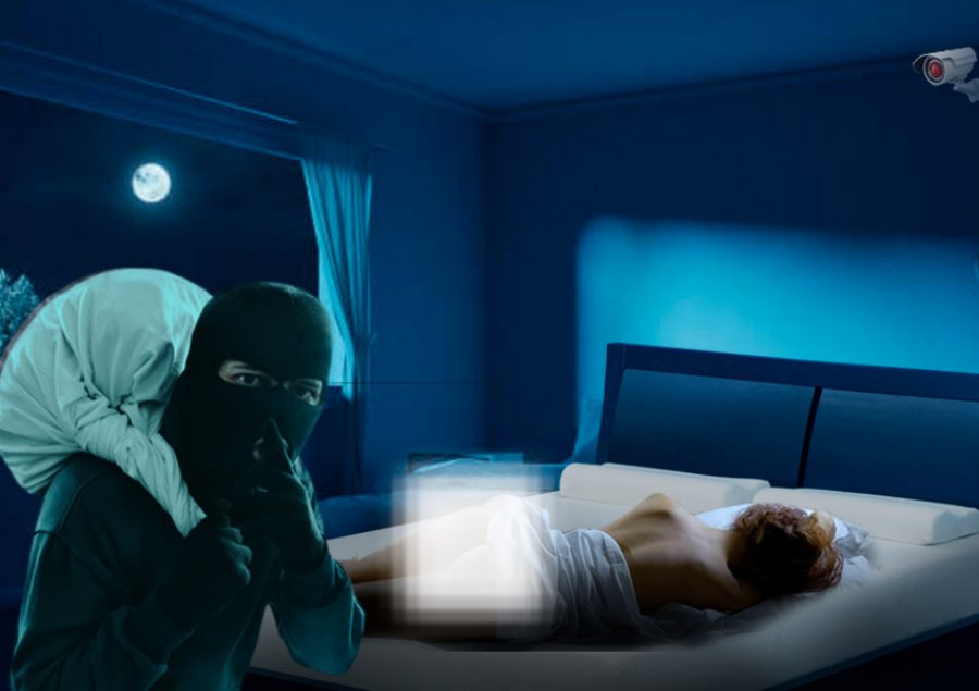 Moment ‘zbavitës’ për hajdutin/ ‘Shijon’ në errësirë trupin nudo të pronares ku kishte hyrë për të grabitur