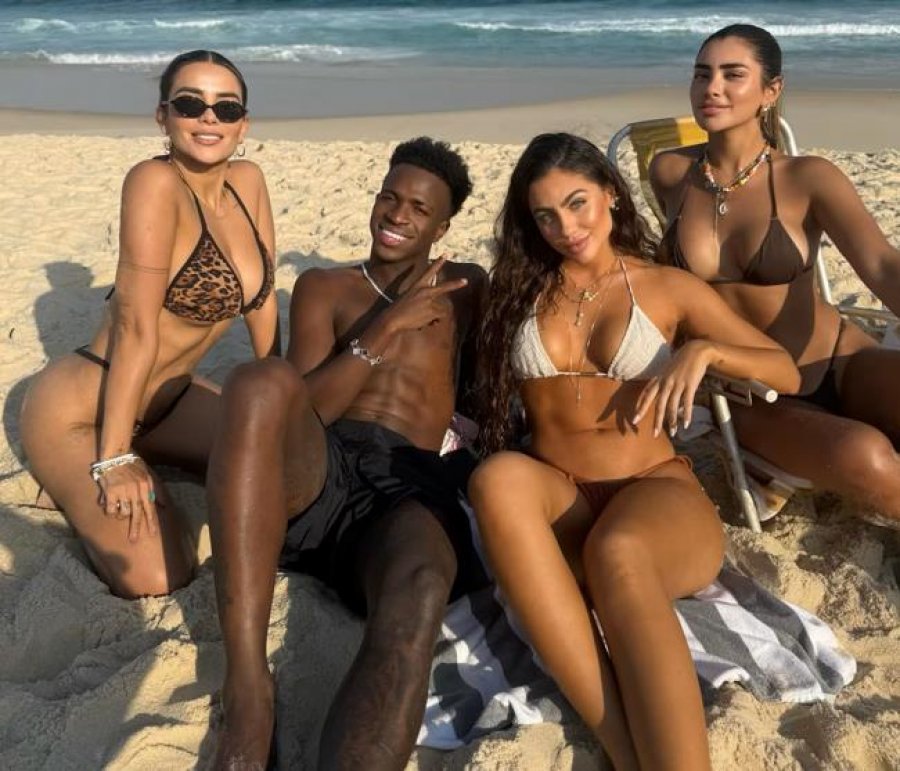 Vinicius Junior në qendër të vëmendjes: Përplasje për rinovimin dhe pushime 'të zjarrta' me mikeshat e tij