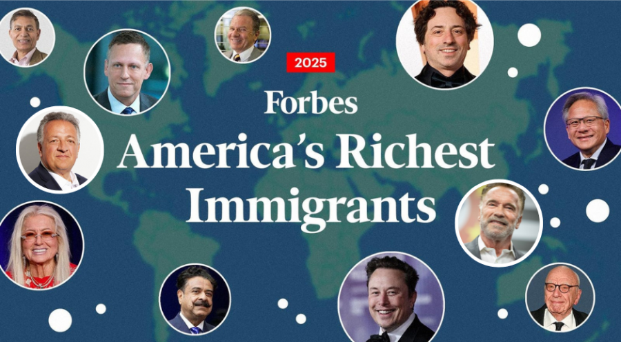 Këta janë emigrantët më të pasur të Amerikës për vitin 2025