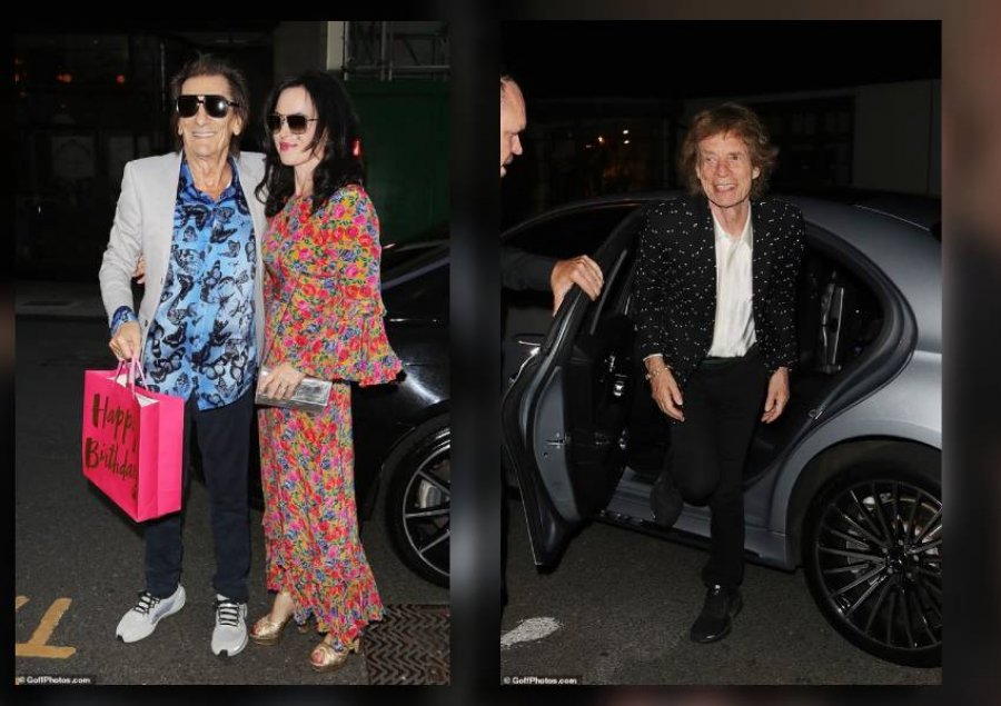 Mick Jagger feston 82-vjetorin me stil, yjet e rock-ut dhe klani Gallagher në të njëjtin klub në Londër