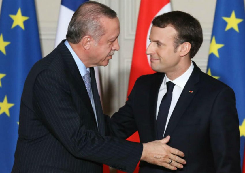 Erdogan dhe Macron në një bisedë telefonike diskutojnë për krizën humanitare në Gaza
