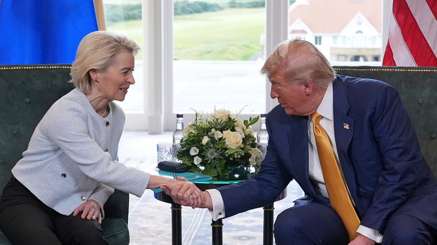 Arrihet ‘Marrëveshja e Madhe’ SHBA-BE/ Trump: Është e mirë për të gjithë! Von Der Leyen: Negociata të vështira  