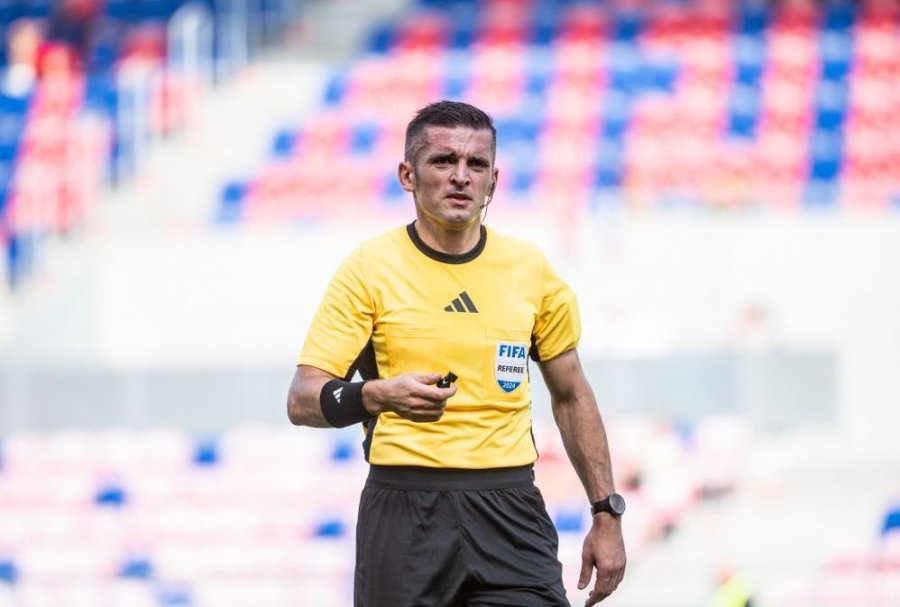 UEFA cakton një arbitër hungarez për ndeshjen e kthimit të Vllaznisë në Islandë