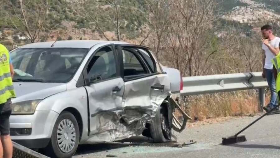 Aksident në aksin Milot-Rrëshen/ Përplasen dy makina, mbetet i plagosur një person, dërgohet në spital