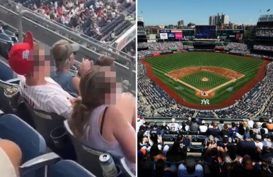 Skandali në Yankee Stadium/ Tifozët kryejnë akt seksual në tribunat e ndeshjes